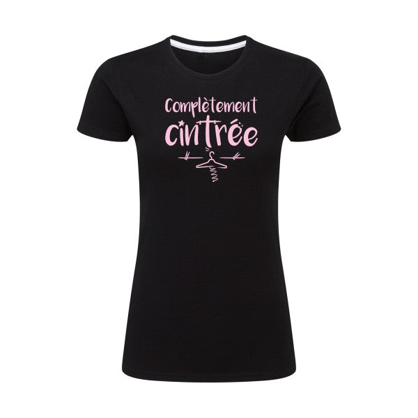 Complètement cintré  |Rose |T shirt original femme|SG