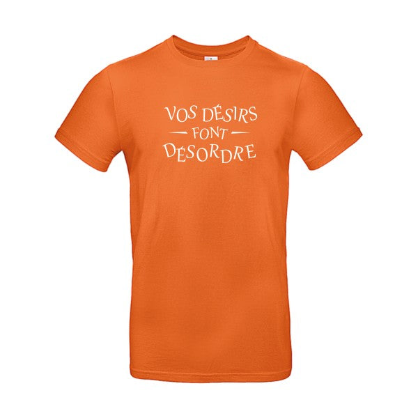 DésordreFlex Blanc - E190 T-shirt|Urban Orange||2XL