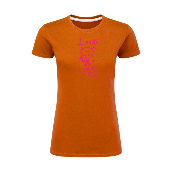 LOVER | Rose Fluo |T shirt original femme|SG