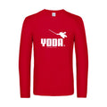 yoda - t shirt- manches- longues- original- humour- Red impression Face