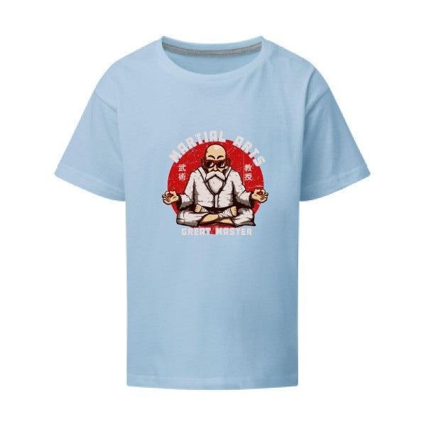 Great Master SG - Kids T-shirt enfant Sky Taille 152 (11-12/2XL)