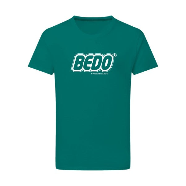 Bedo* Blanc -Flex Blanc sur T-shirt SG  Emerald Green  2XL