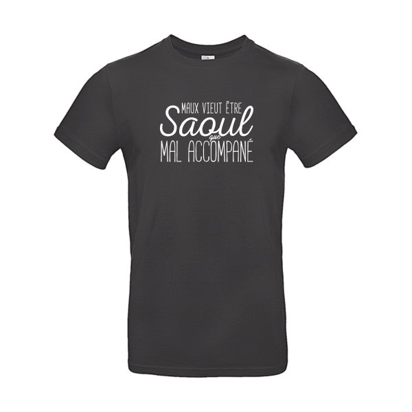 Maux vieut être SaoulFlex Blanc - E190 T-shirt|Used Black||2XL