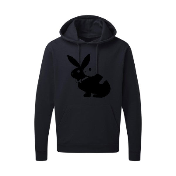 hot  |Sweat  capuche humoristique noir 