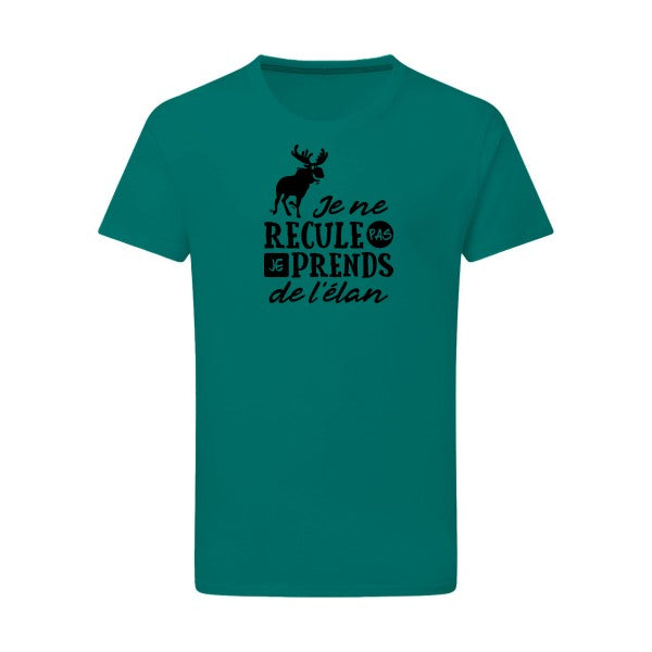 Prendre de l'élan - Flex noir Tshirt original Emerald Green  2XL