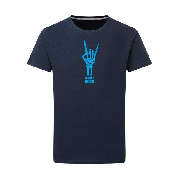 Forever Rock !!! - Flex bleu clair Tshirt original Denim  XL