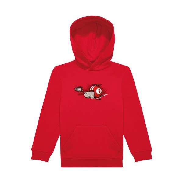 sweat capuche enfant Red F0