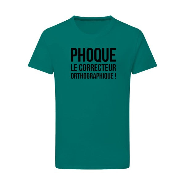 Phoque - Flex noir Tshirt original Emerald Green  2XL