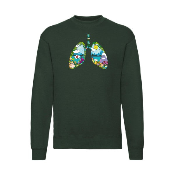 happy lungs Fruit of the loom 280 g/m² Sweat shirt