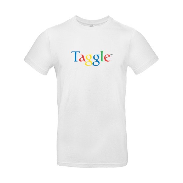 T-shirt humour original Taggle T Shirt couleur White