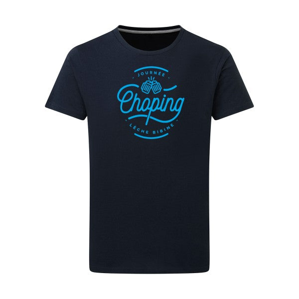 Journée Choping - Flex bleu clair Tshirt original Navy  5XL