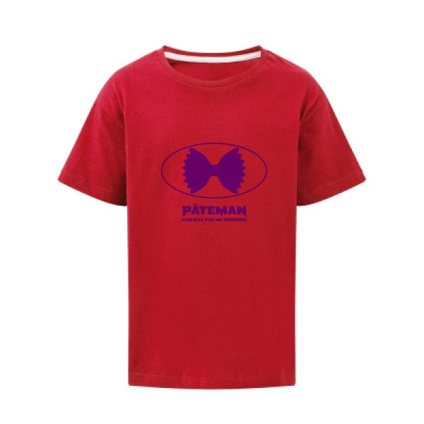 PÂTEMAN Flex Violet SG - Kids T-shirt enfant Red Taille 152 (11-12/2XL)