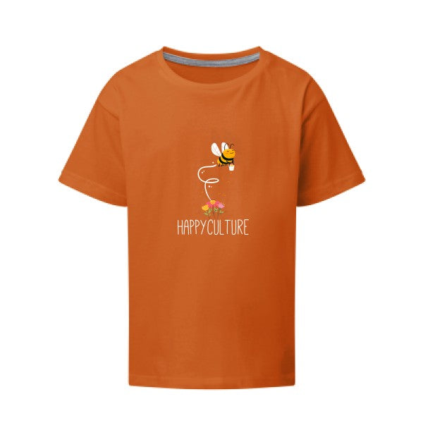 happy SG - Kids T-shirt enfant Orange Taille 152 (11-12/2XL)