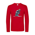 reflexion-en-cours...-t-shirt-manches-longues-original-humour -Red