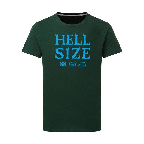 HELL SIZE ! - Flex bleu clair Tshirt original Bottle Green  2XL