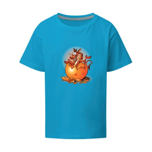 Dragon surprise SG - Kids T-shirt enfant Turquoise Taille 152 (11-12/2XL)