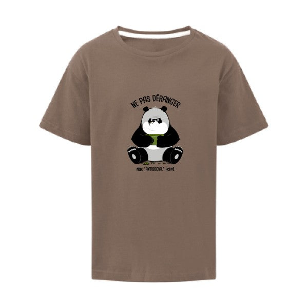 Ne pas déranger SG - Kids T-shirt enfant Deep Taupe Taille 128 (7-8/L)