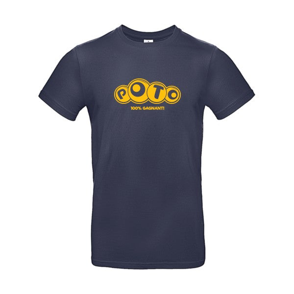 PotoFlex jaune or- T-shirt E190|Navy Blue||2XL