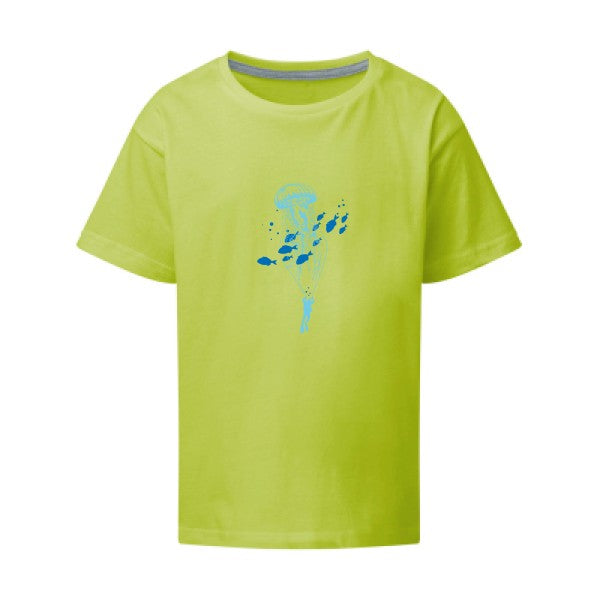 Under the sky SG - Kids T-shirt enfant Lime Taille 152 (11-12/2XL)