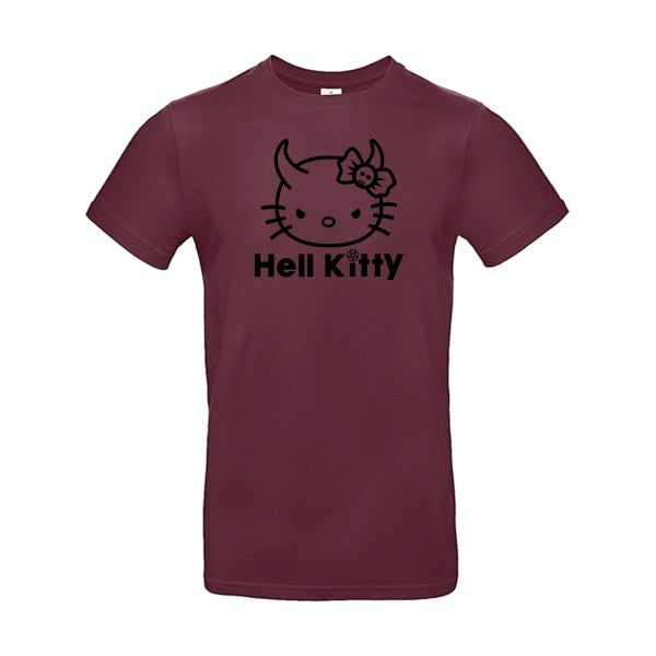 Hell KittyFlex noir - E190 T-shirt|Burgundy||2XL