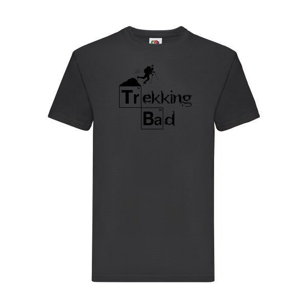 T-shirt|Trekkin  G  bad |Noir  |Fruit of the loom 205  G