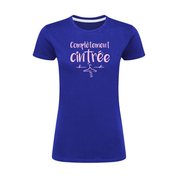 Complètement cintré  |Rose |T shirt original femme|SG