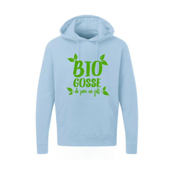 BIO GOSSE  Vert pomme SG - Hooded Sweatshirt Sweat capuche