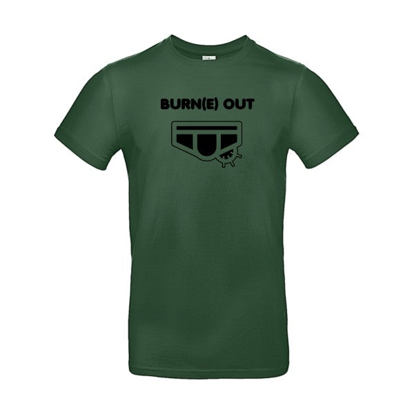 Burn(e) OutFlex noir- T-shirt E190|Bottle Green||2XL