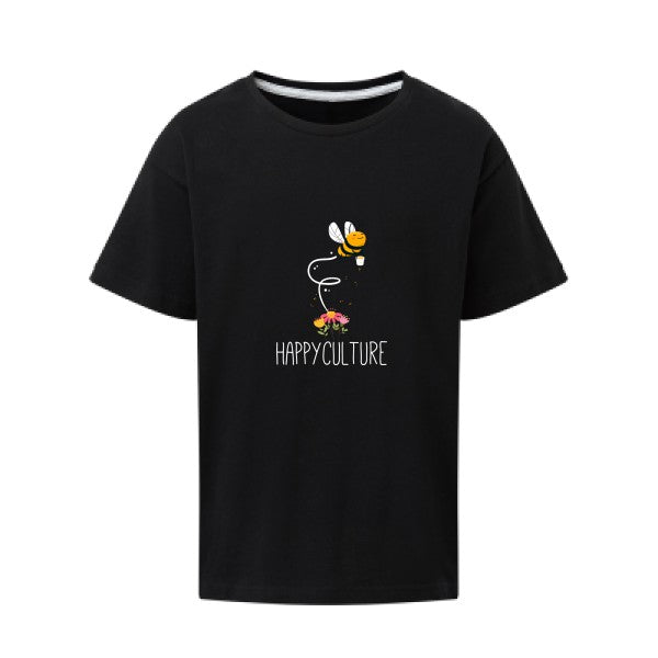 happy SG - Kids T-shirt enfant Dark Black Taille 152 (11-12/2XL)