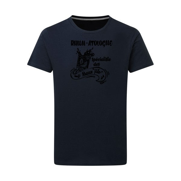 Rhum-atologue - Flex noir Tshirt original Navy  5XL