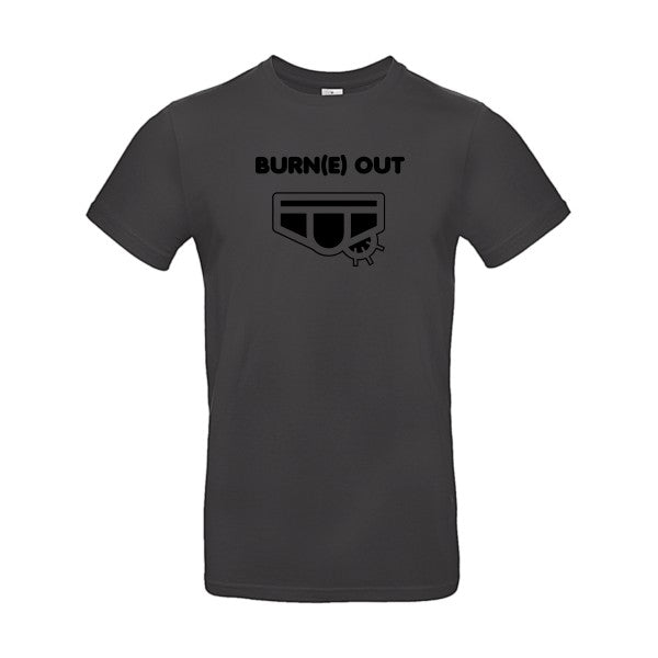 Burn(e) OutFlex noir- T-shirt E190|Used Black||2XL