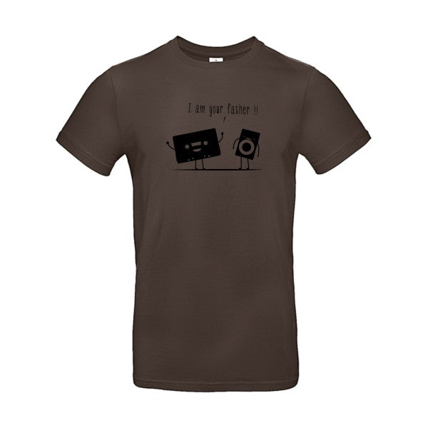 I m your fatherFlex noir- T-shirt E190|Brown||2XL