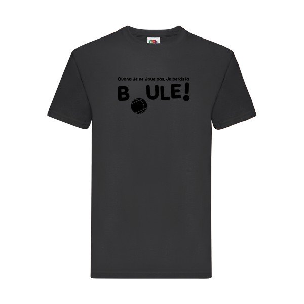 T-shirt|Perdre la boule ! Fruit of the loom 205 g 