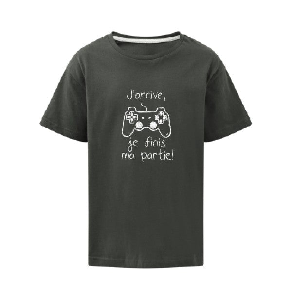 J'arrive... SG - Kids T-shirt enfant Charcoal Taille 152 (11-12/2XL)