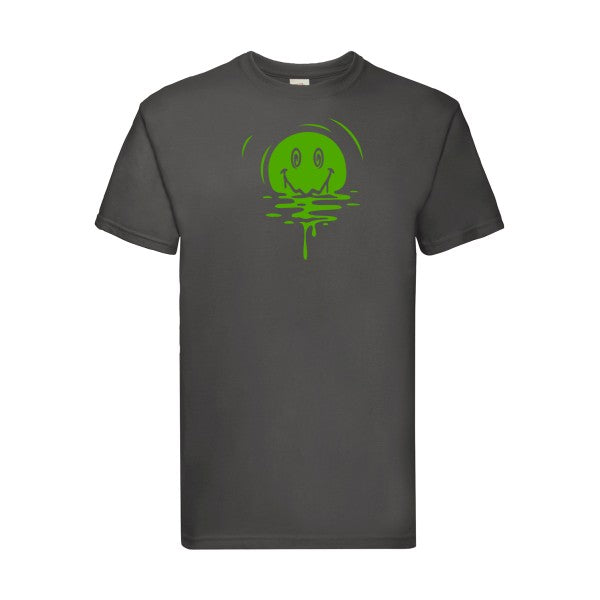 T-shirt|SUN SMILE |Vert pomme|Fruit of the loom 205  G