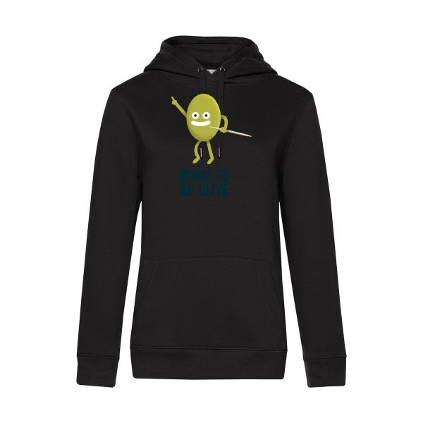 Born to be olive RueDuTeeshirt Sweat capuche