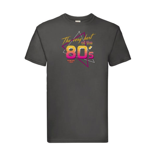 annee 80s Fruit of the loom 205 g/m² T-shirt/ light graphite