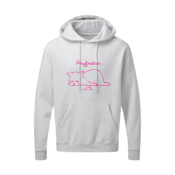 Procatination Rose Fluo SG - Hooded Sweatshirt Sweat capuche