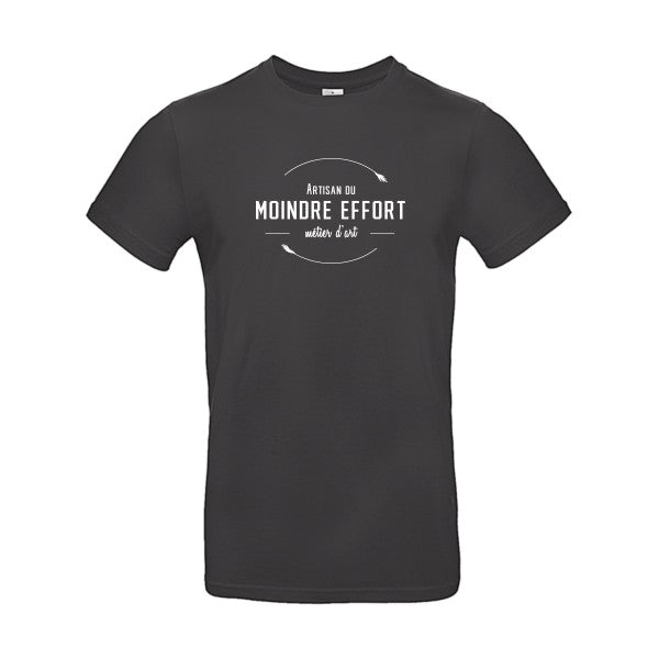 Artisan du moindre effortFlex Blanc - E190 T-shirt|Used Black||2XL