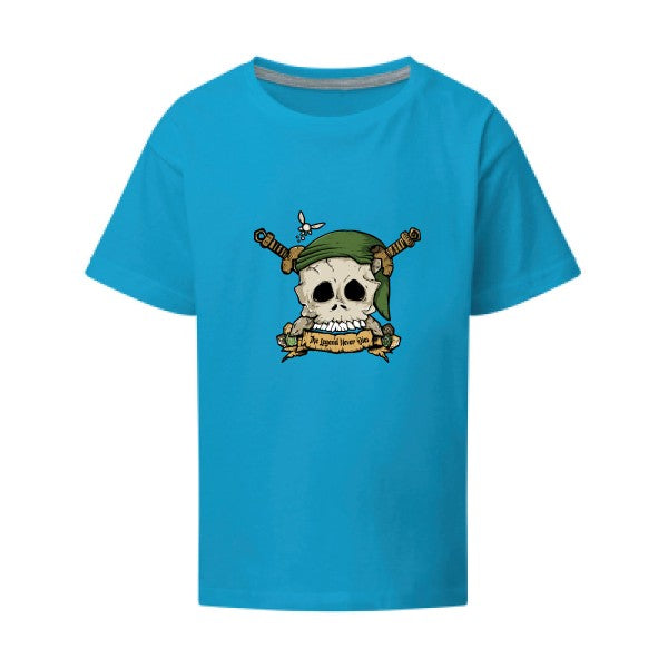 Zelda Skull SG - Kids T-shirt enfant Turquoise Taille 152 (11-12/2XL)