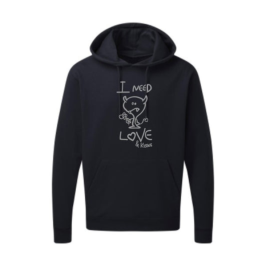 LOVER Gris SG - Hooded Sweatshirt Sweat capuche