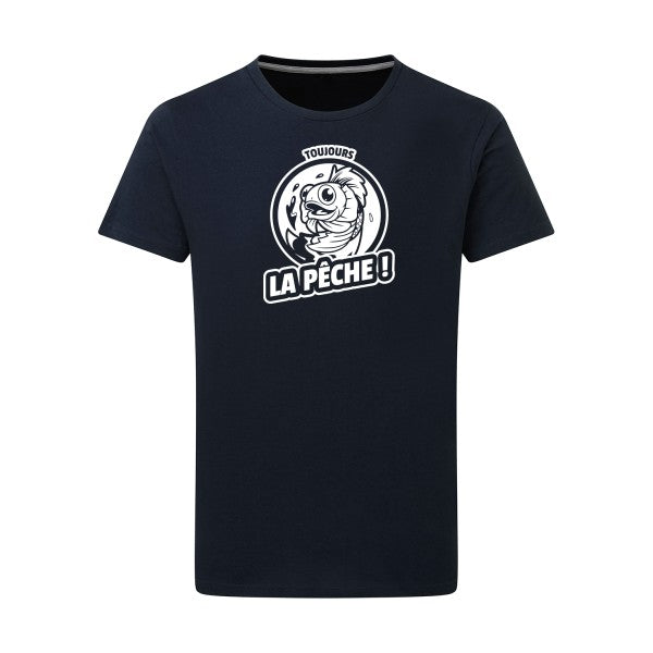 Toujours la pêche ! - Flex Blanc Tshirt original Navy  5XL