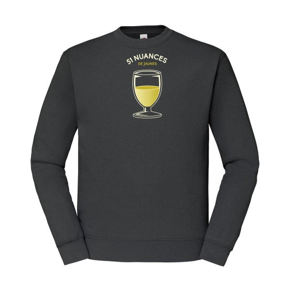 51 nuances de jaunes Fruit of the loom 280 g/m² Sweat shirt