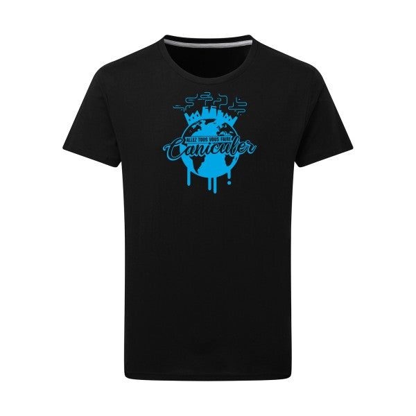 Allez tous vous faire... - Flex bleu clair Tshirt original Dark Black  4XL