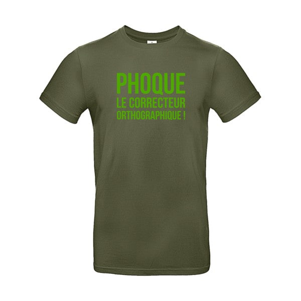 Phoque flex Vert pomme B&C - E190 T-shirt|Urban Khaki||2XL