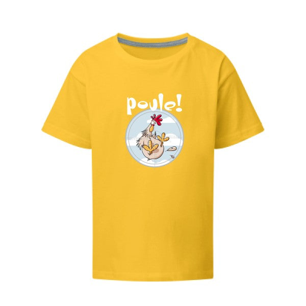 Poule ! SG - Kids T-shirt enfant sunflower Taille 140 (9-10/XL)