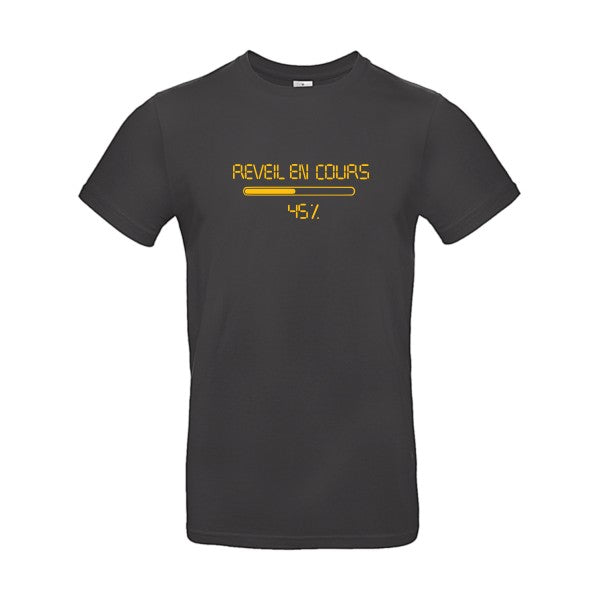 réveil en cours... loading...Flex jaune or - E190 T-shirt|Used Black||2XL