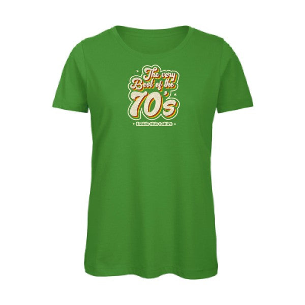 70s- - t-shirt original femme Real Green