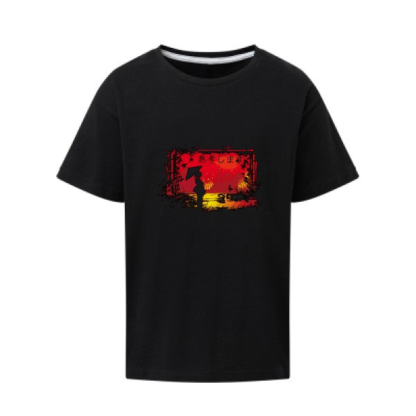 contemplation SG - Kids T-shirt enfant Dark Black Taille 152 (11-12/2XL)