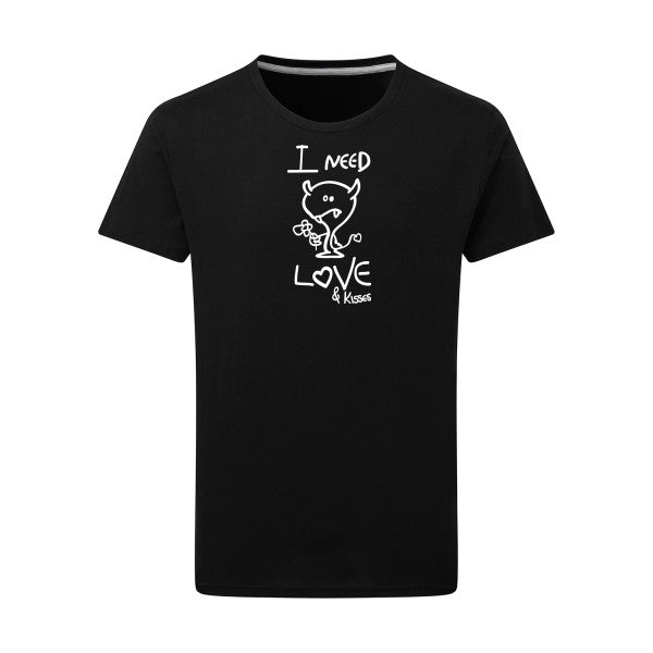 LOVER - Flex Blanc Tshirt original Dark Black  4XL